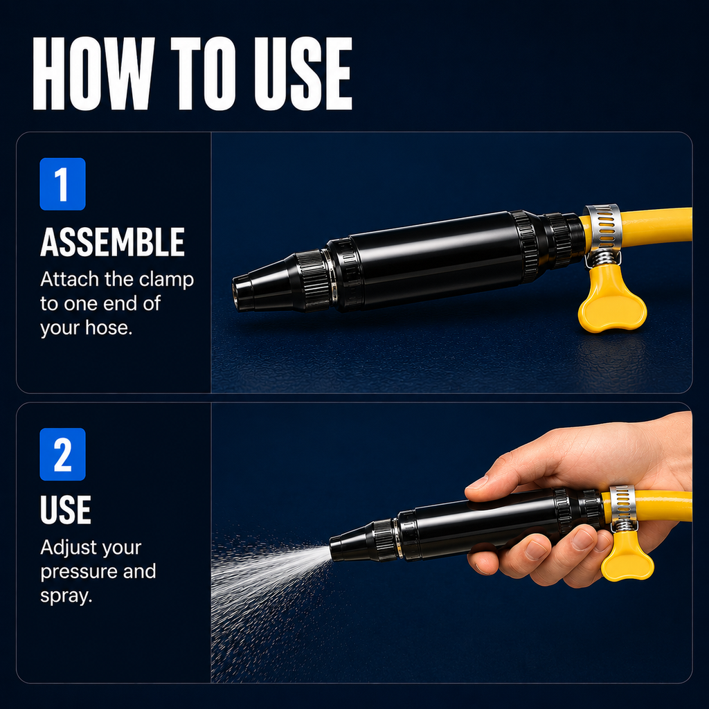 High-Pressure Water Gun Nozzle