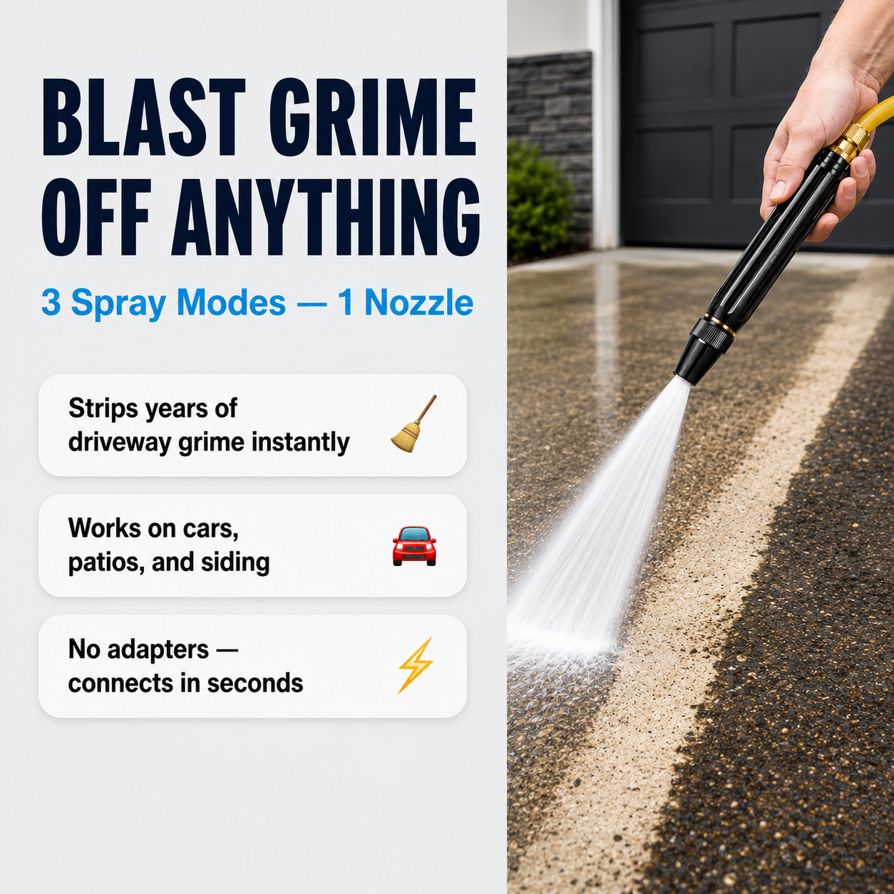 High-Pressure Water Gun Nozzle