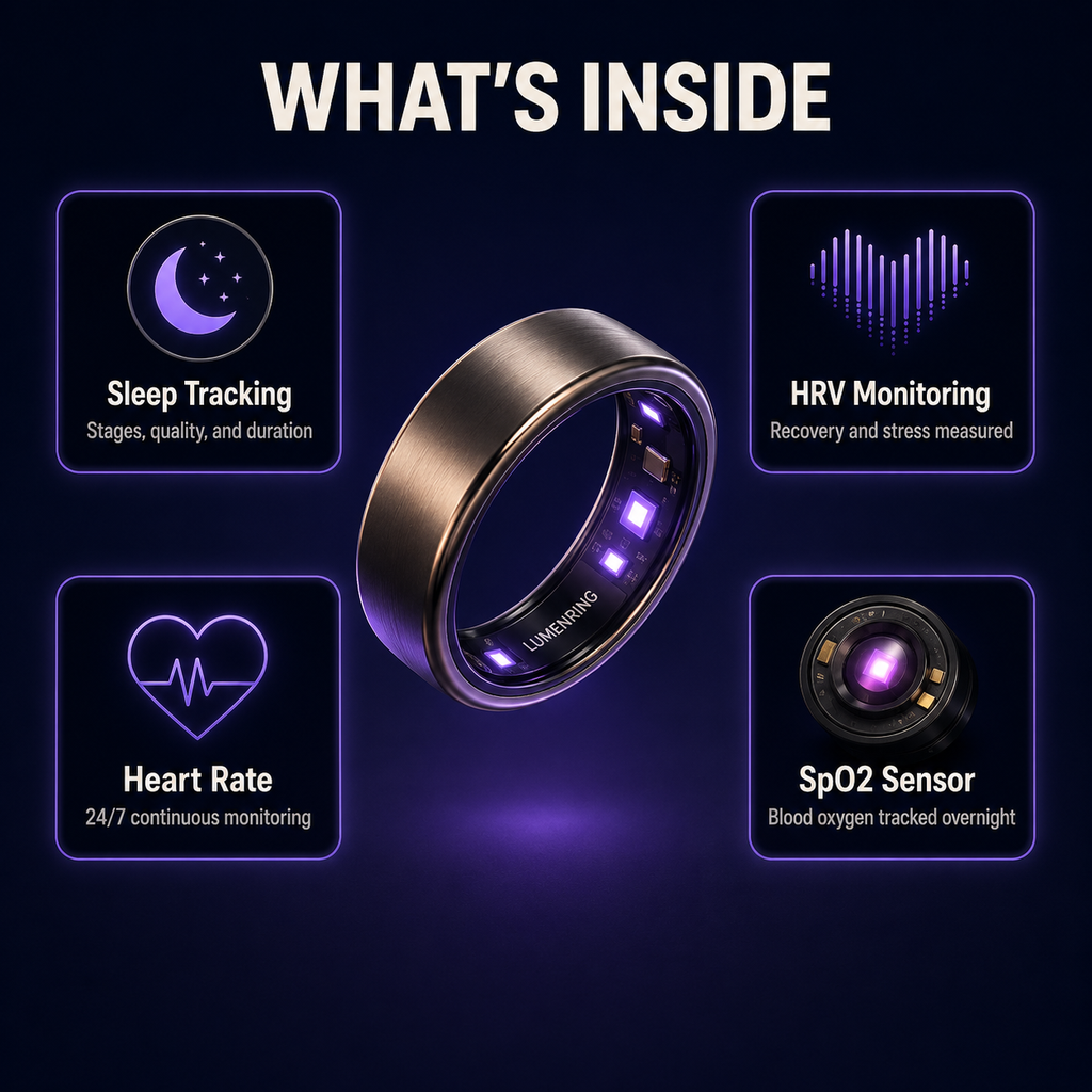 Smart Health Monitoring Ring