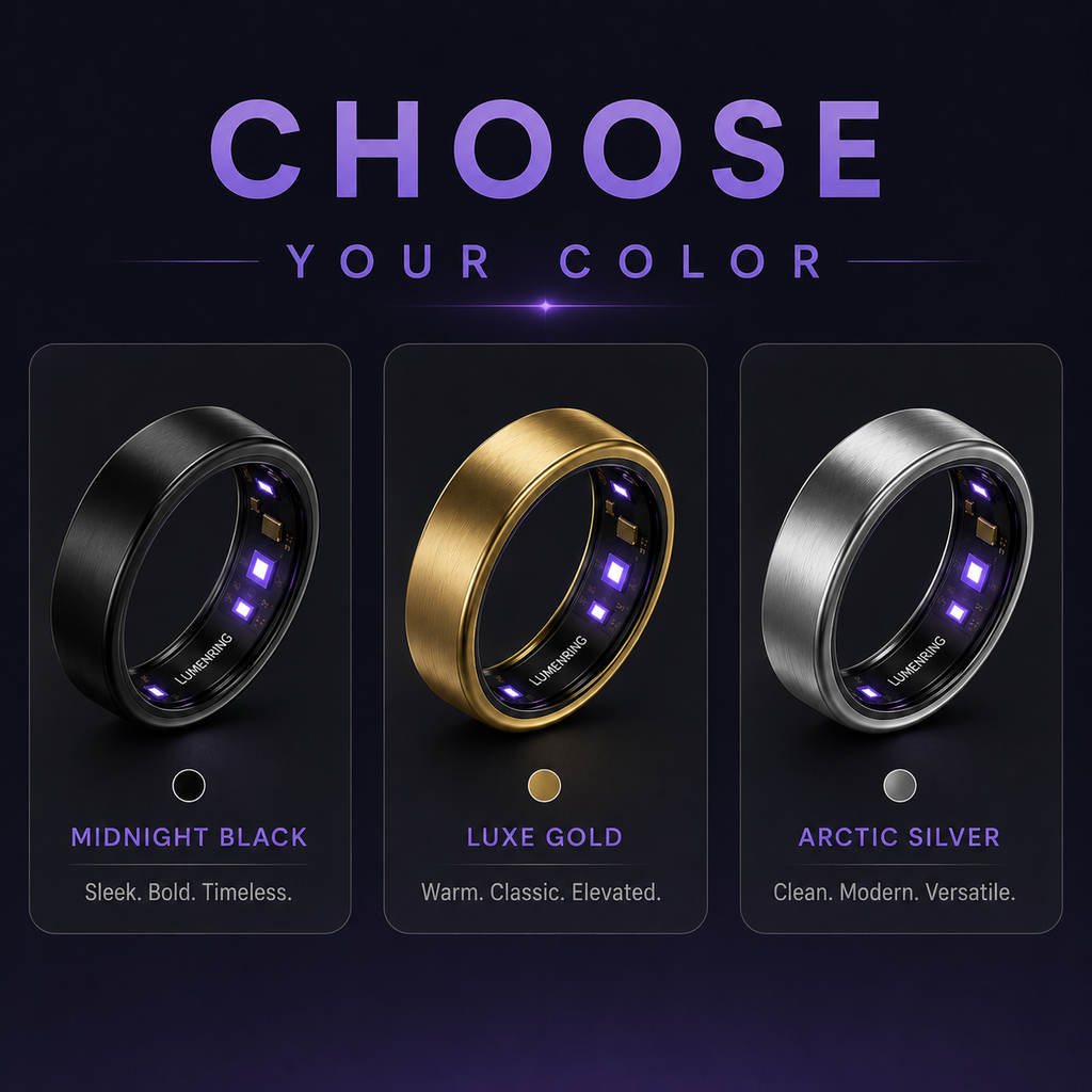 Smart Health Monitoring Ring