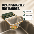 Suction Cup Sink Filter Rack